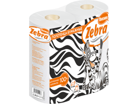 Бумажные полотенца «Zebra»