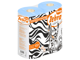 Бумажные полотенца «Zebra»
