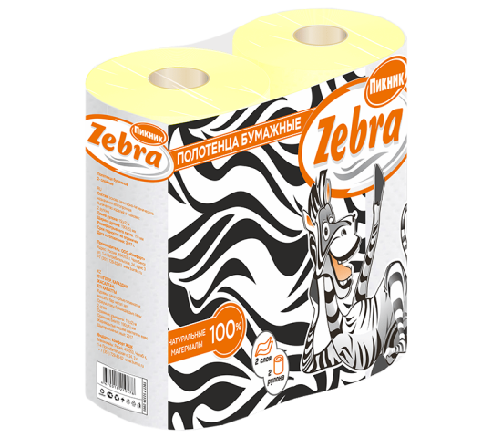 Фото 3 Бумажные полотенца «Zebra», г.Челябинск 2022