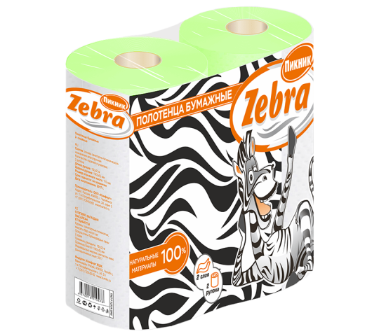 Фото 4 Бумажные полотенца «Zebra», г.Челябинск 2022