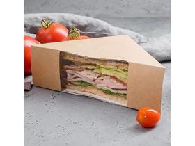 Коробки для сэндвича с прозрачным окном