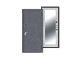 Дверь  металлическая ДМ-1 Айсберг Зеркало