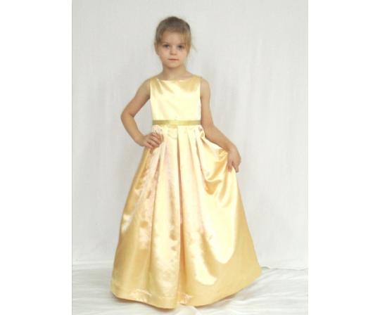 Le Mu - Платье из атласа и тюля для девочек | Childrensalon Outlet
