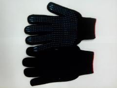 Фото 1 Рабочие перчатки х/б и с пвх, 10 класс вязки 2014
