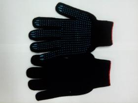 Рабочие перчатки ХБ с ПВХ, 10 класс вязки
