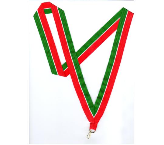 Фото 2 лента медальная, лента для бейджа с логотипом и карабинами 2014