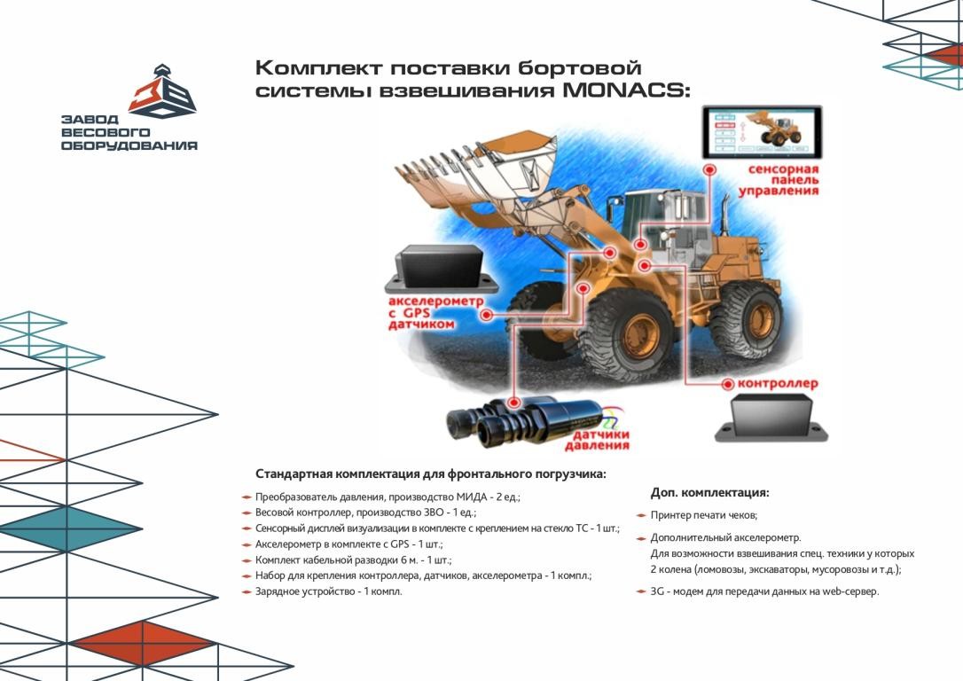 Весы на погрузчик от производителя Завод Весового Оборудования. Каталог  2024. Цена 150000р. Купить оптом. г.Белорецк.