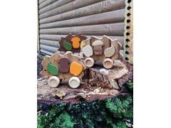 Фото 1 Каталка-сортер «Ежик» деревянный с магнитами, г.Томск 2023