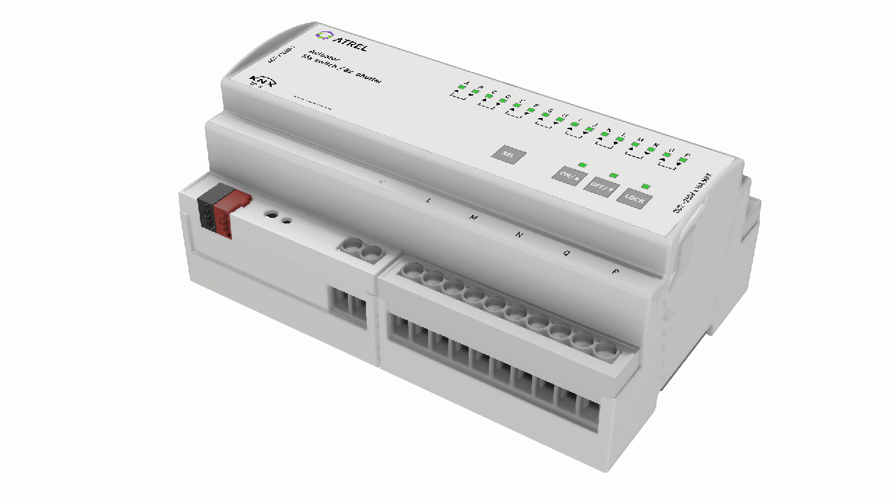 Актуатор KNX 16 каналов от производителя Производственная компания «Atrel».  Каталог 2024. Цена 43000р. Купить оптом от от 1шт. г.Красногорск.