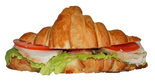 Фото 2 Сэндвич на круассане с курицей, г.Москва 2023