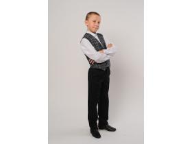 Классические черные брюки на мальчика на рост от 104 до 160 от производителя