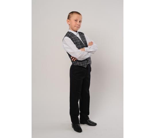 Фото 2 Классические черные брюки на мальчика на рост от 104 до 160 от производителя 2014
