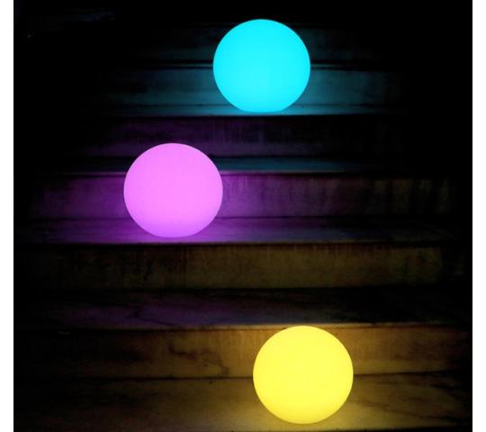Фото 3 Уличный светильник ШАР LED DANCE RGBW 20 см IP65, г.Симферополь 2023