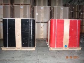Кловертейнер — картонный еврокуб (IBC) для битума на 1000 кг.