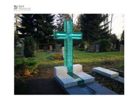 Памятник на могилу «Символ веры» крест