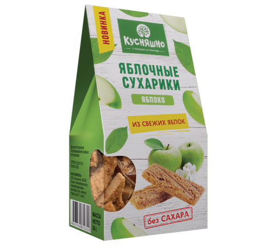 663525 картинка каталога «Производство России». Продукция Яблочные сухарики из пастилы, г.Новосибирск 2023