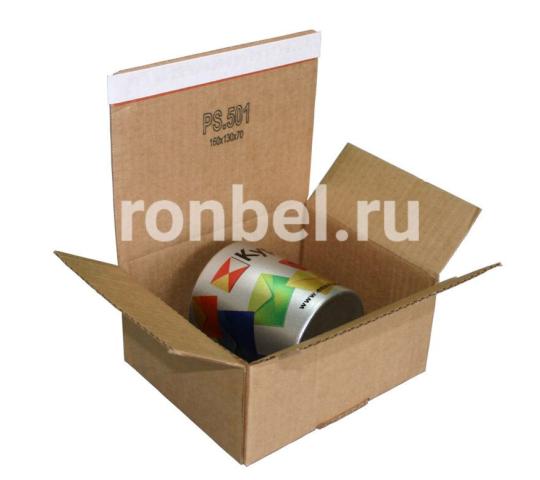 664170 картинка каталога «Производство России». Продукция Картонные коробки с клеевым клапаном, г.Люберцы 2023