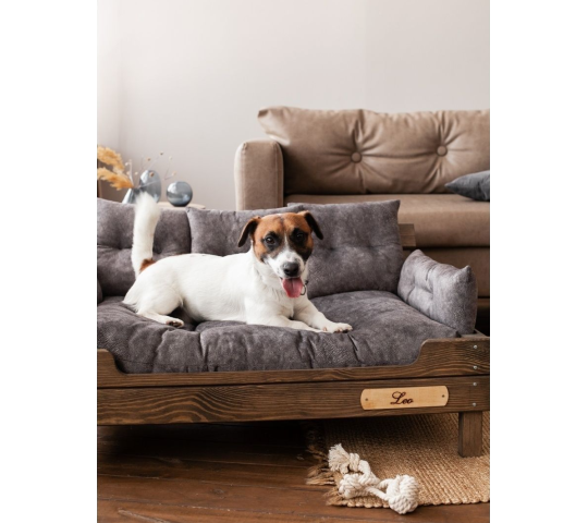Фото 6 Диван для собак именной с деревянным каркасом XL 85х60 см, г.Барнаул 2023