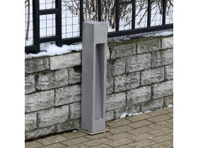 Садовый уличный светильник из бетона напольный