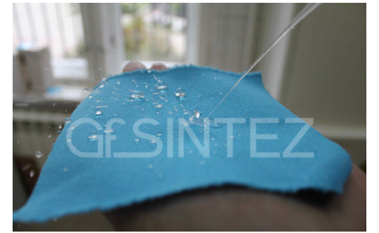 Фото 4 Защитное гидробоное покрытие для ткани «GfSINTEZ» 2014