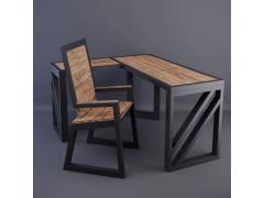 Фото 1 Стол металлический со стульями, г.Люберцы 2023