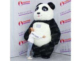 Надувной костюм Панда глазастая 3м