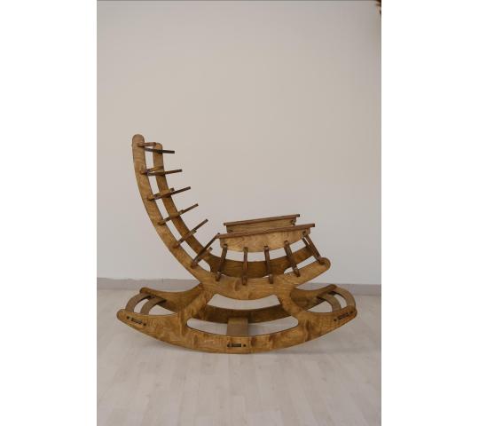 Фото 3 Кресло-качалка деревянное, г.Ижевск 2023
