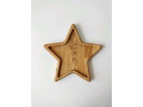 Поднос деревянный «Звезда»
