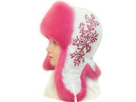 зимняя шапка для девочки