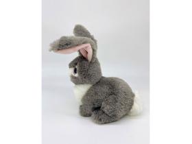 Кролик серый с подвижными ушами