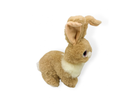 Кролик бежевый с подвижными ушами