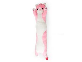 Мягкая игрушка-подушка «Котейка» розовая