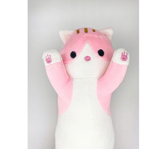 Фото 2 Мягкая игрушка-подушка «Котейка» розовая, г.Иркутск 2023