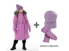Фото 1 Зимнее пальто + шапка +варежки, г.Санкт-Петербург 2023