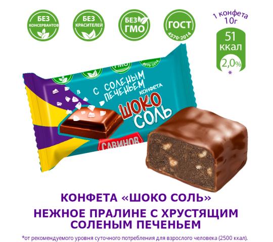 Фото 12 Пралиновые конфеты «САВИНОВ», г.Барнаул 2023