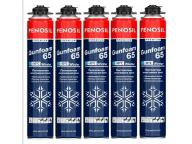 Пена монтажная «PENOSIL Premium Gunfoam 65 Winter»