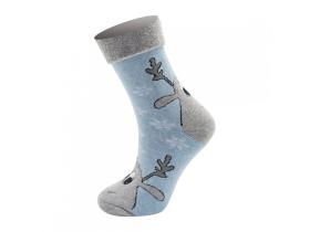 Женские махровые носки SANDRA «Сказочный олень»