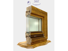 «ОкнаБау» —производство элитных деревянных окон
