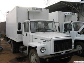 Фургон изотермический на удлиненном шасси ГАЗ-3309