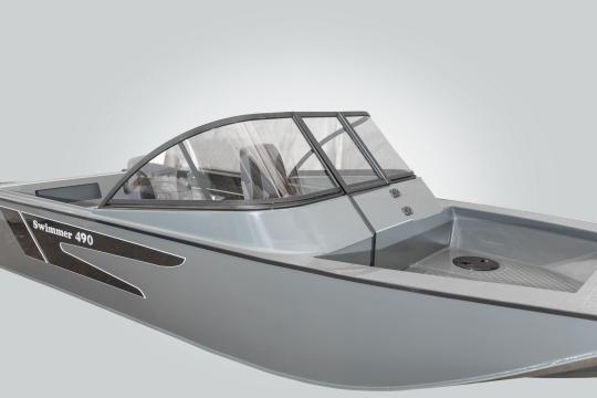 Фото 3 Пластиковая моторная лодка из полипропилена Swimmer-490, г.Вятские Поляны 2023