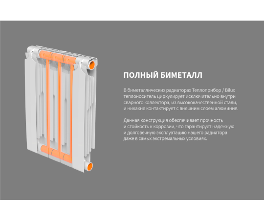 Фото 3 Биметаллический радиатор БР1-500, г.Владимир 2024