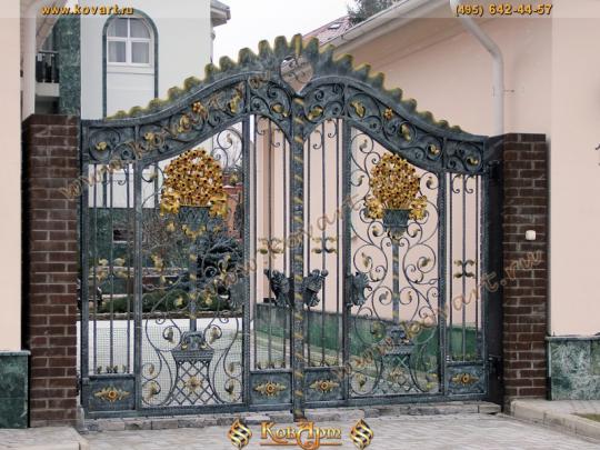 Фото 4 Кованые ворота, г.Люберцы 2024
