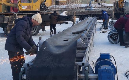 Фото 4 Ленточный конвейер 15 метров ширина ленты 650 мм., г.Новосибирск 2024