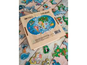 Фигурные пазлы ToySib