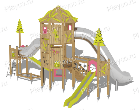 Фото 3 Fun Forest (Лес) Игровой комплекс FF01-108, г.Иваново 2024