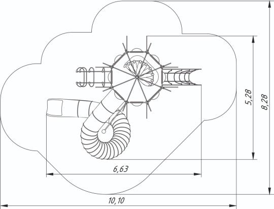 Фото 4 Sky Fly (Космос) Игровой комплекс SF01-158, г.Иваново 2024