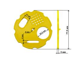 Круглый летковый заградитель для улья
