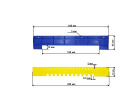 Летковый заградитель для улья 250 мм