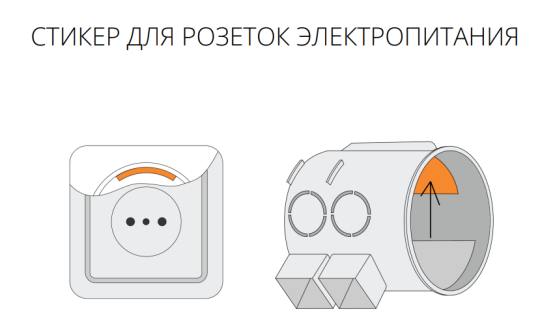 Фото 2 Пиростикер ФОГ-розетка, г.Санкт-Петербург 2024