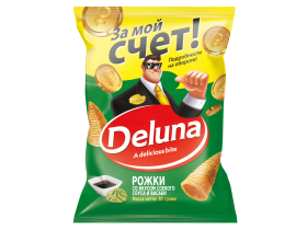 Кукурузные чипсы «DELUNA»